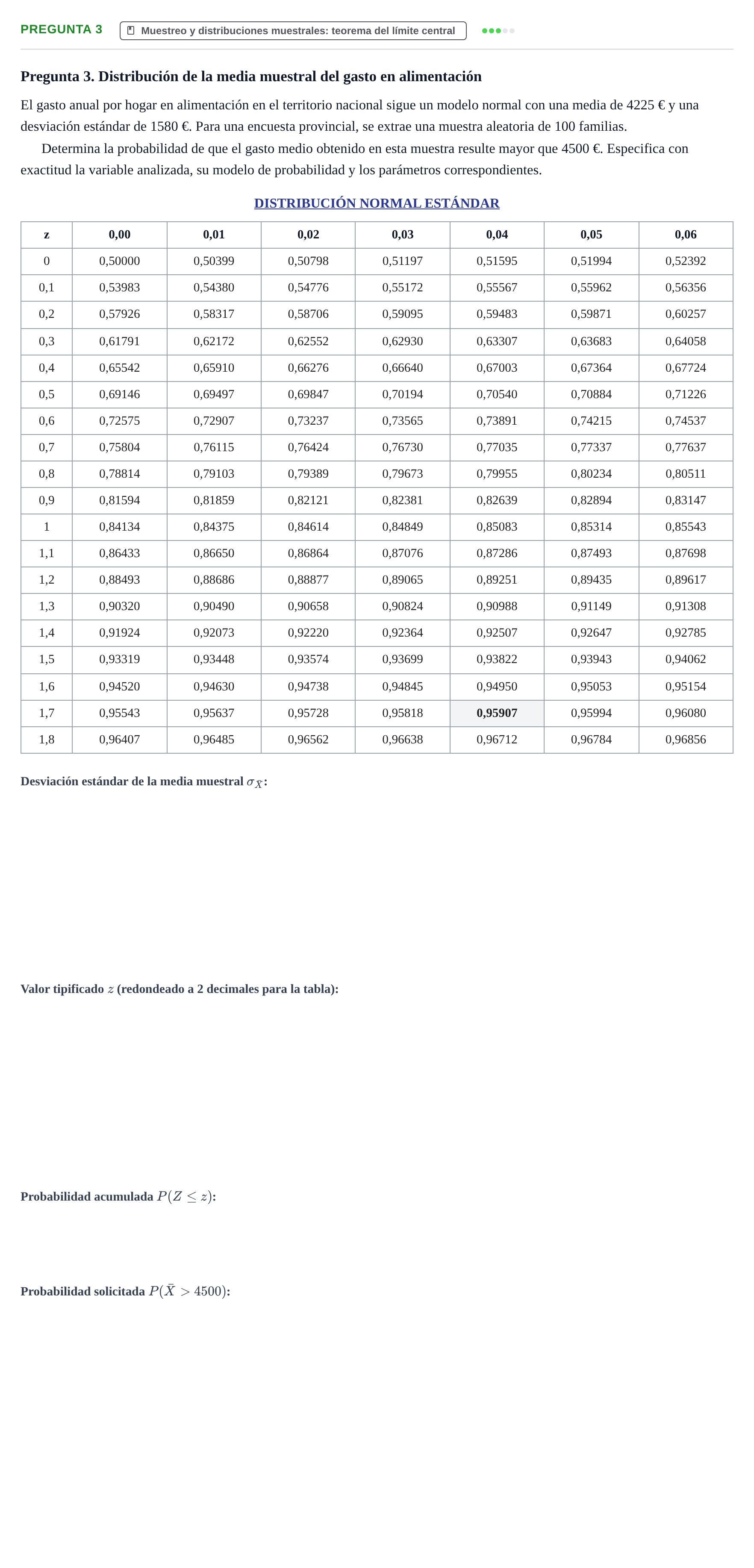 Enunciado: Pregunta 3 · Fundamentos de Estadística UOC Examen de Síntesis. Fundamentos de Estadística (Semestre 2)