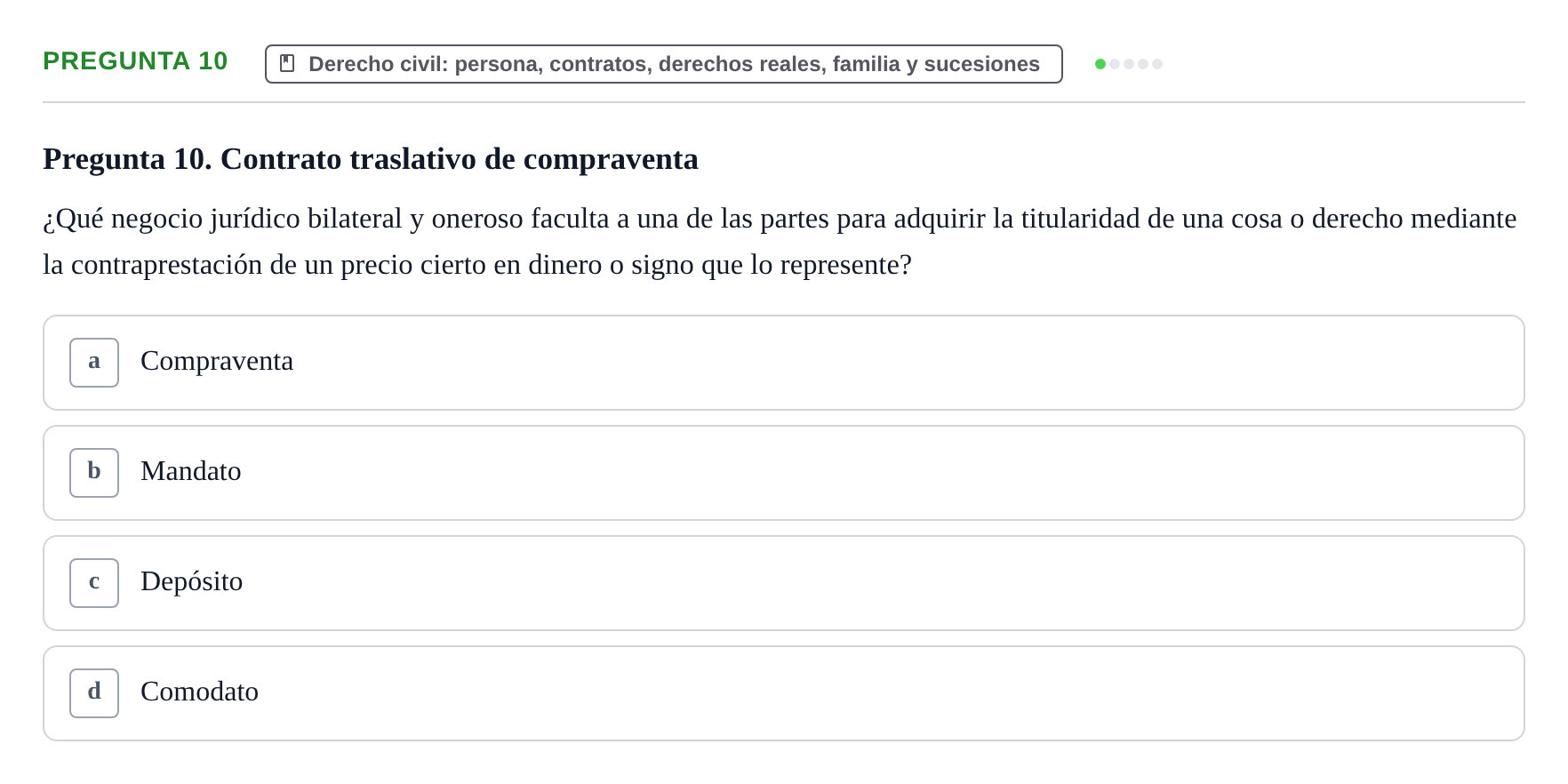 Enunciado: Pregunta 10