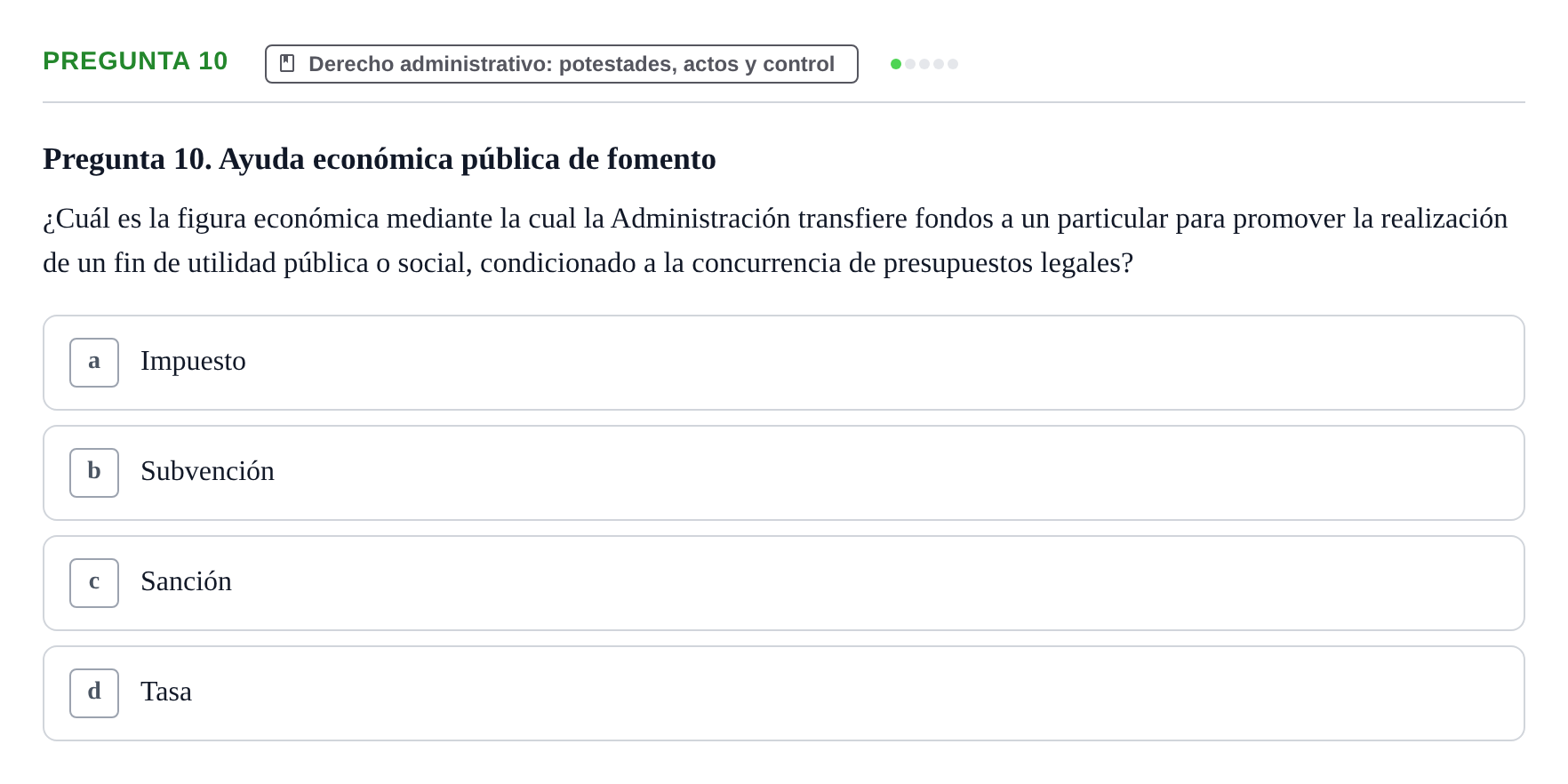 Enunciado: Pregunta 10