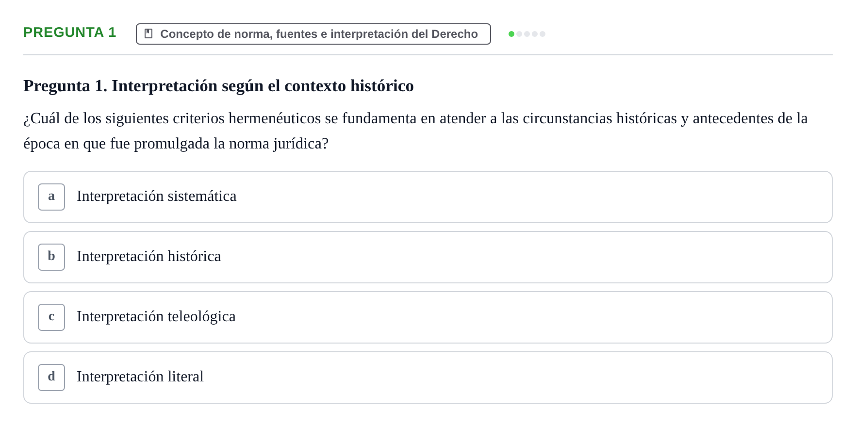 Enunciado: Pregunta 1