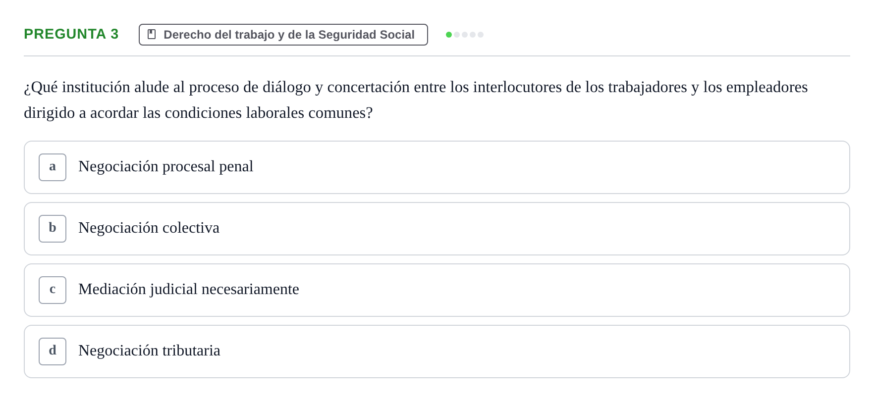 Enunciado: Pregunta 3