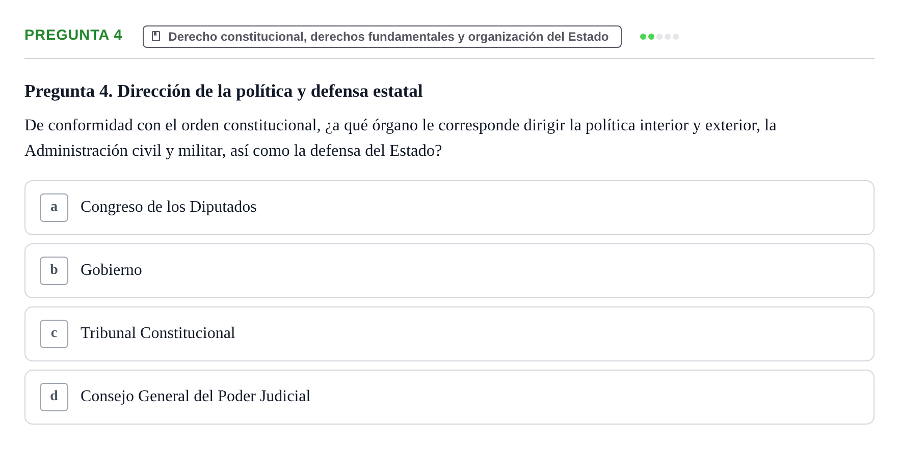 Enunciado: Pregunta 4