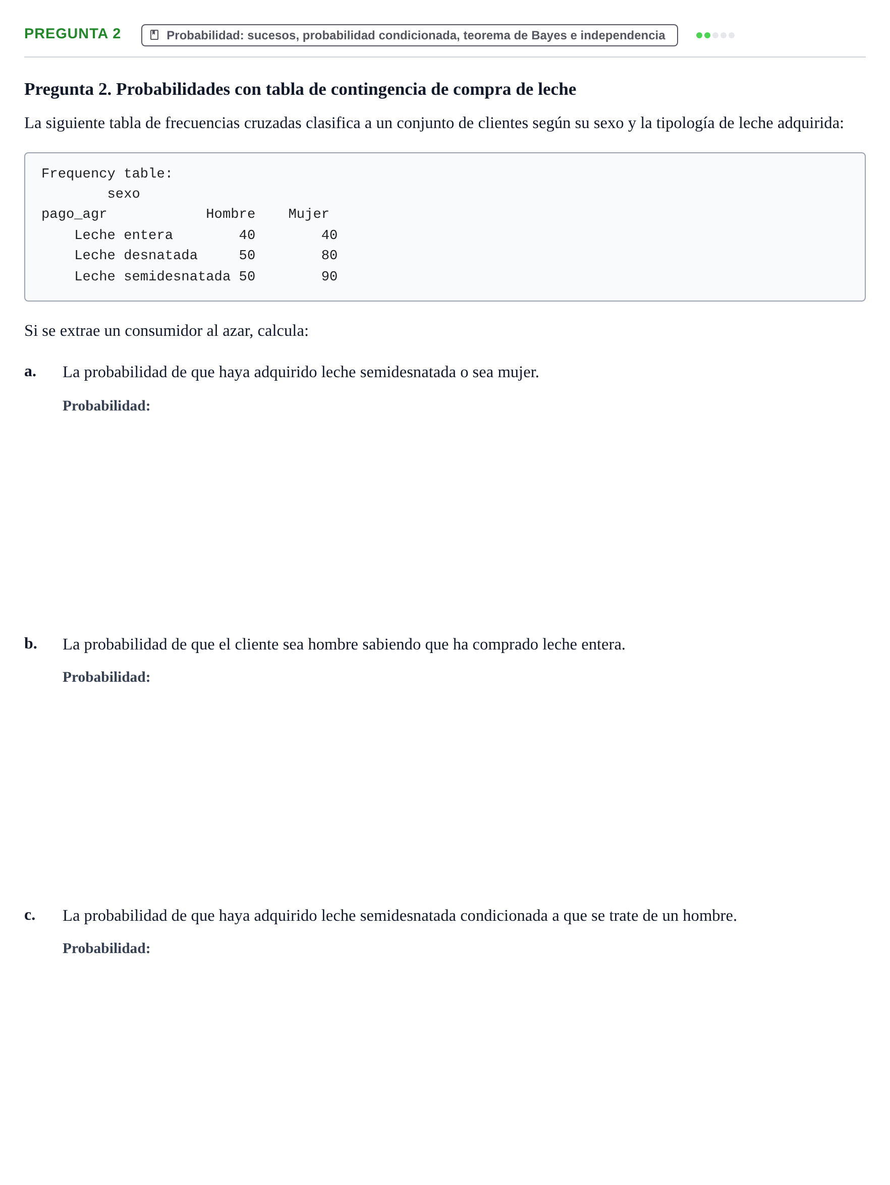 Enunciado: Pregunta 2 · Fundamentos de Estadística UOC 2019