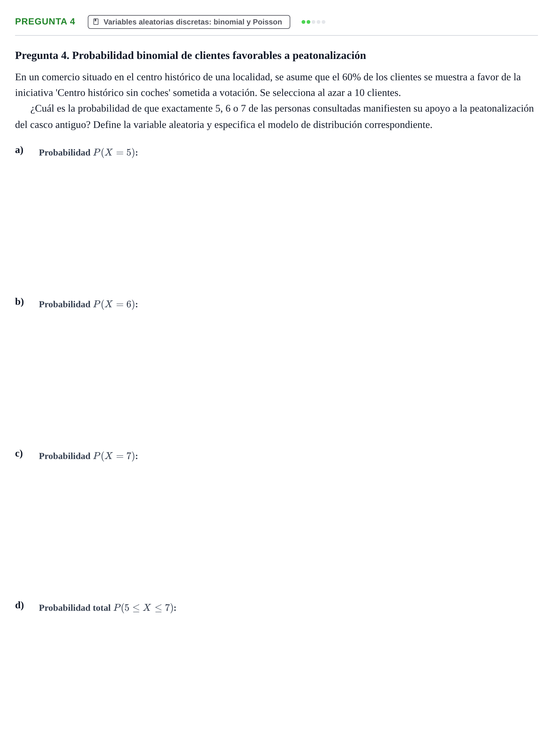 Enunciado: Pregunta 4 · Fundamentos de Estadística UOC 2019