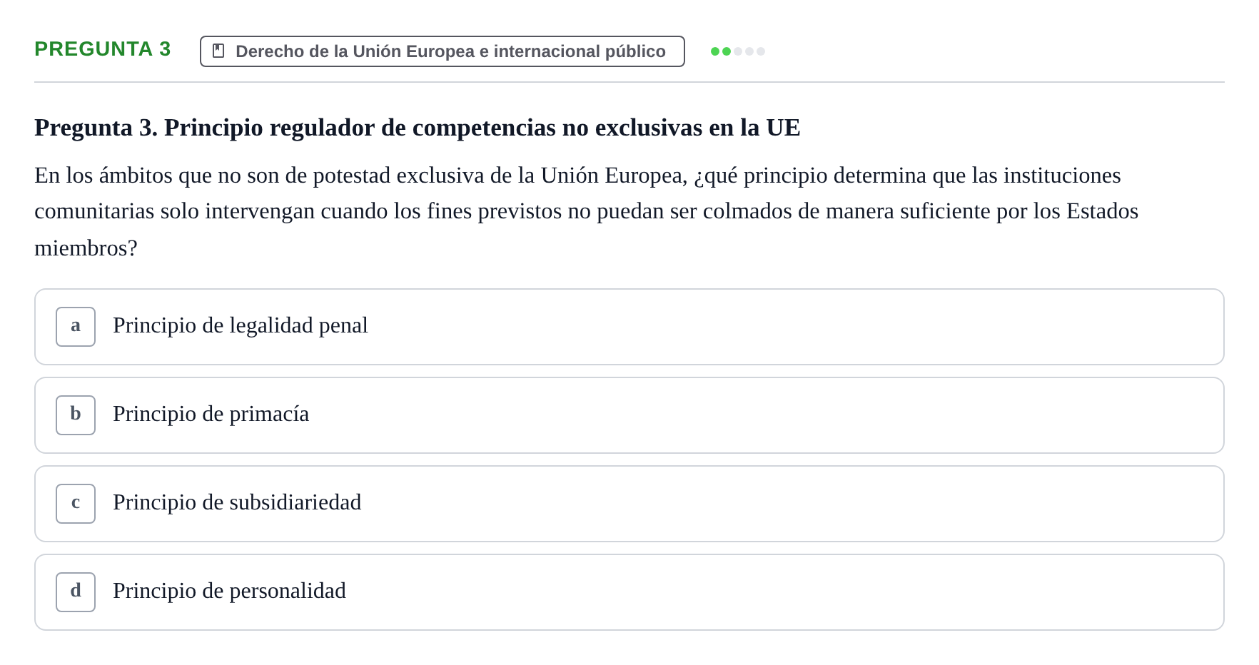 Enunciado: Pregunta 3