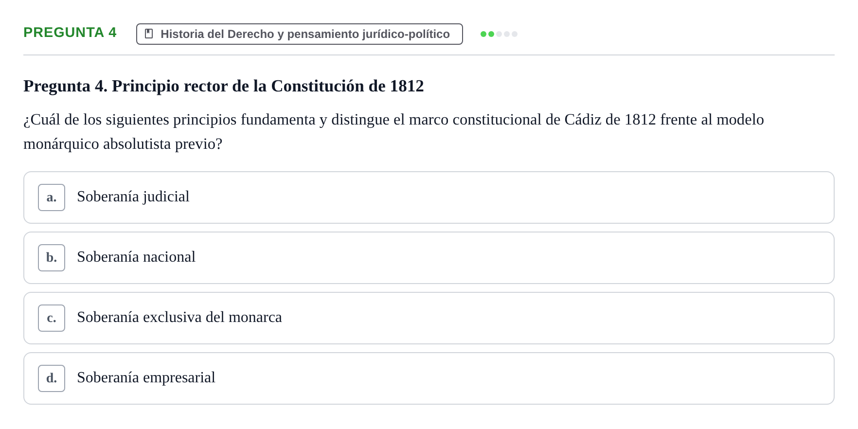 Enunciado: Pregunta 4