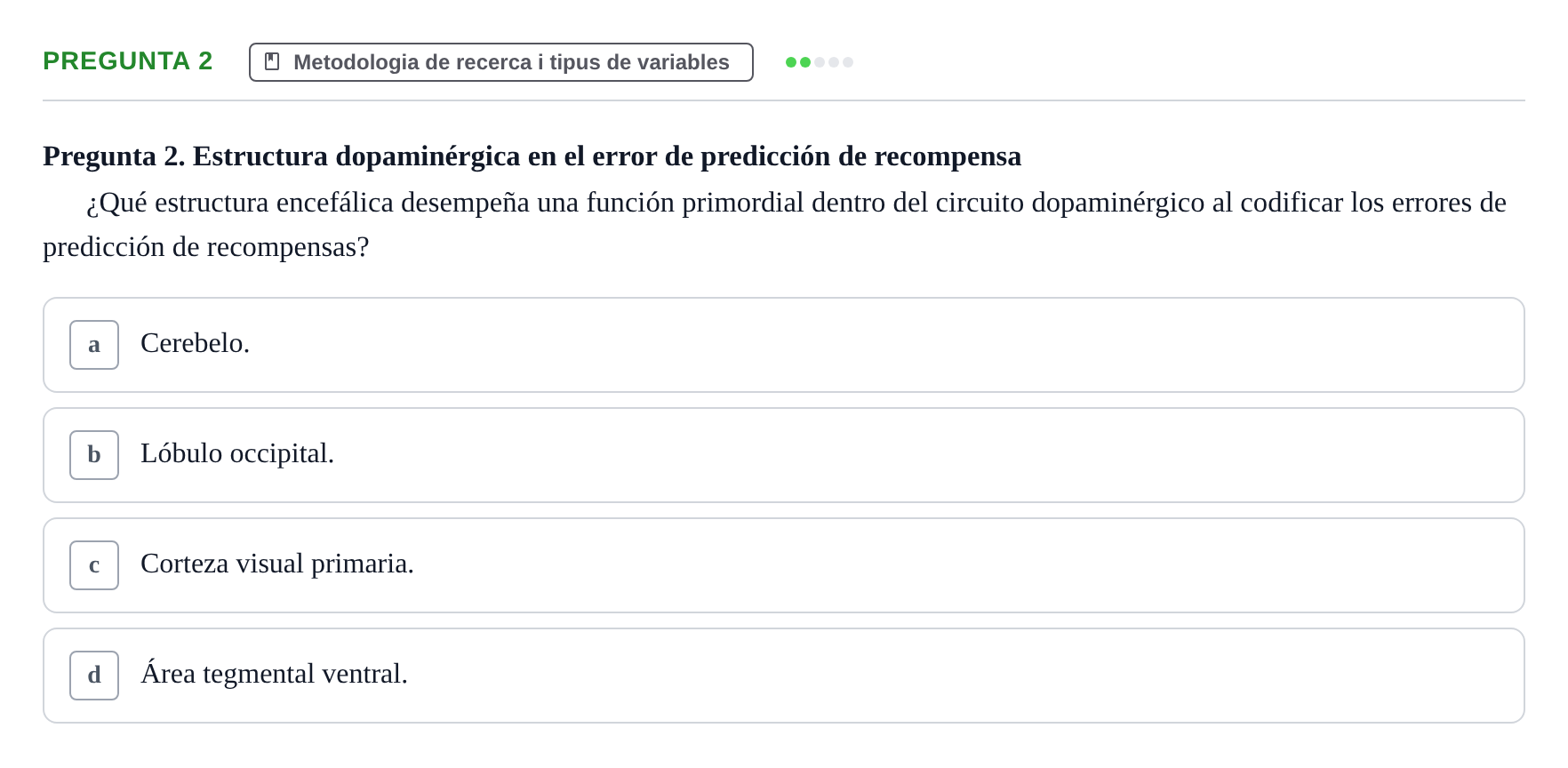 Enunciado: Pregunta 2