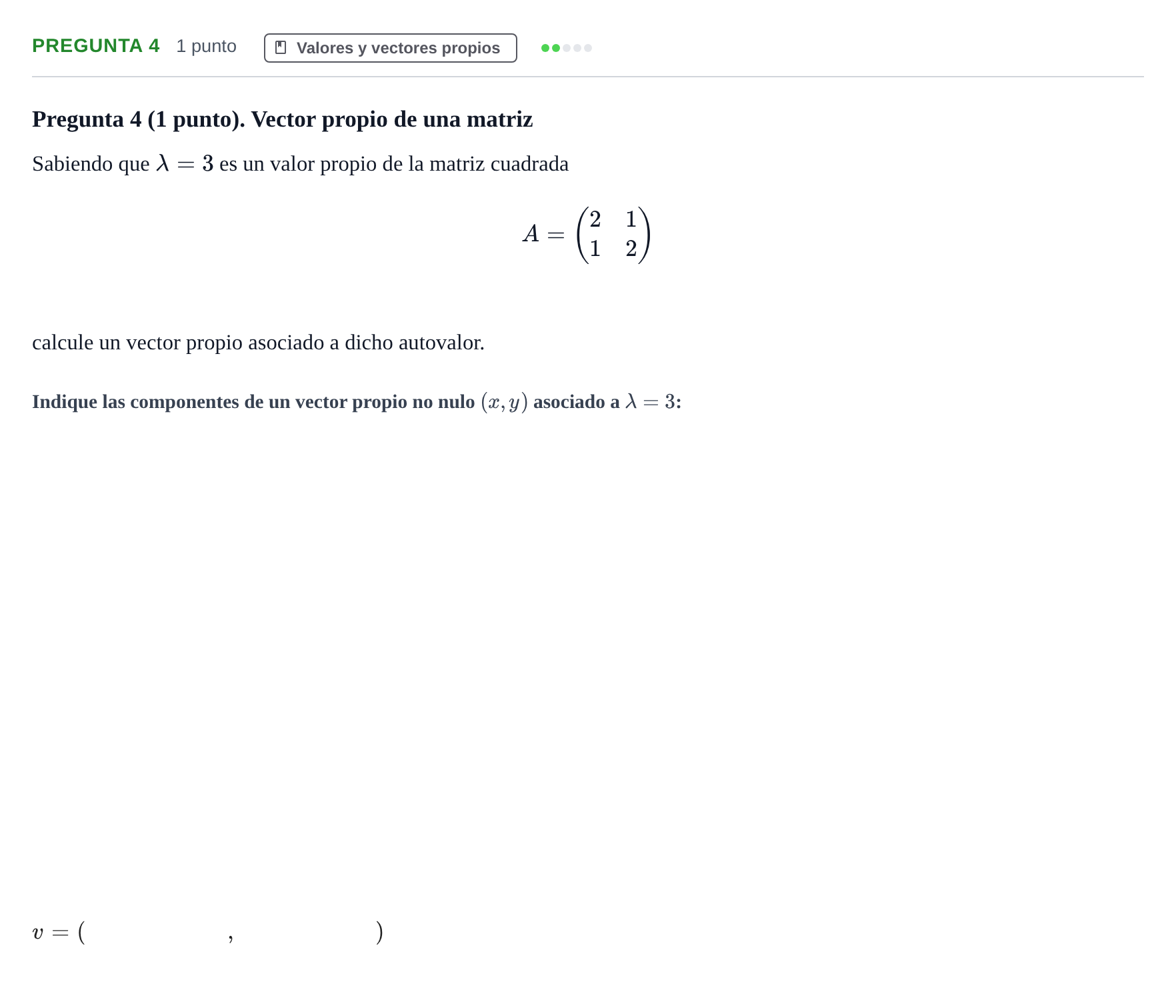 Enunciado: Pregunta 4 · Fundamentos de Matemáticas UOC Juny 2021