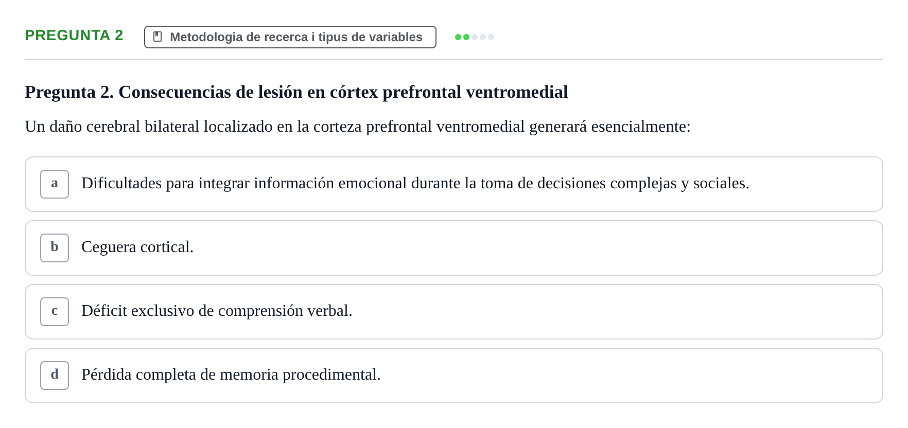 Enunciado: Pregunta 2