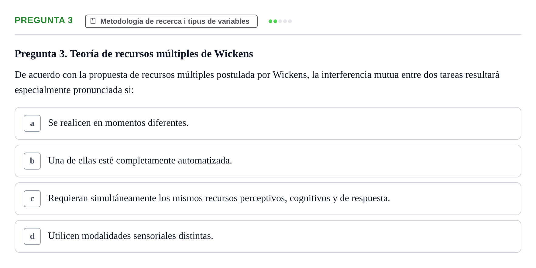 Enunciado: Pregunta 3