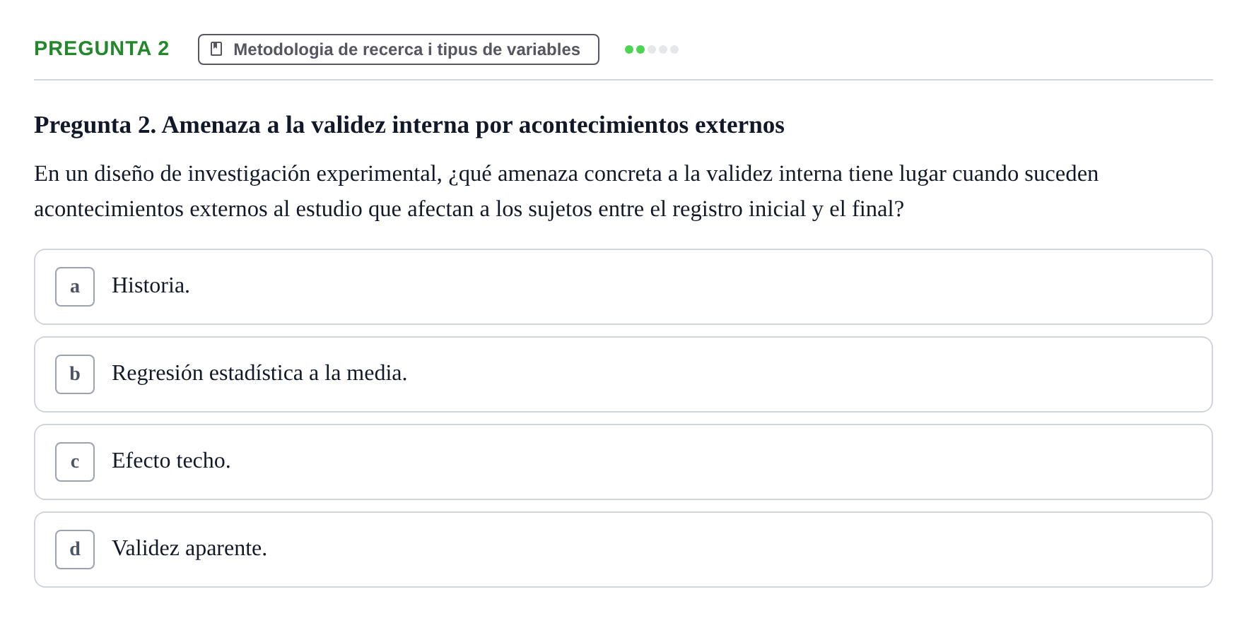 Enunciado: Pregunta 2