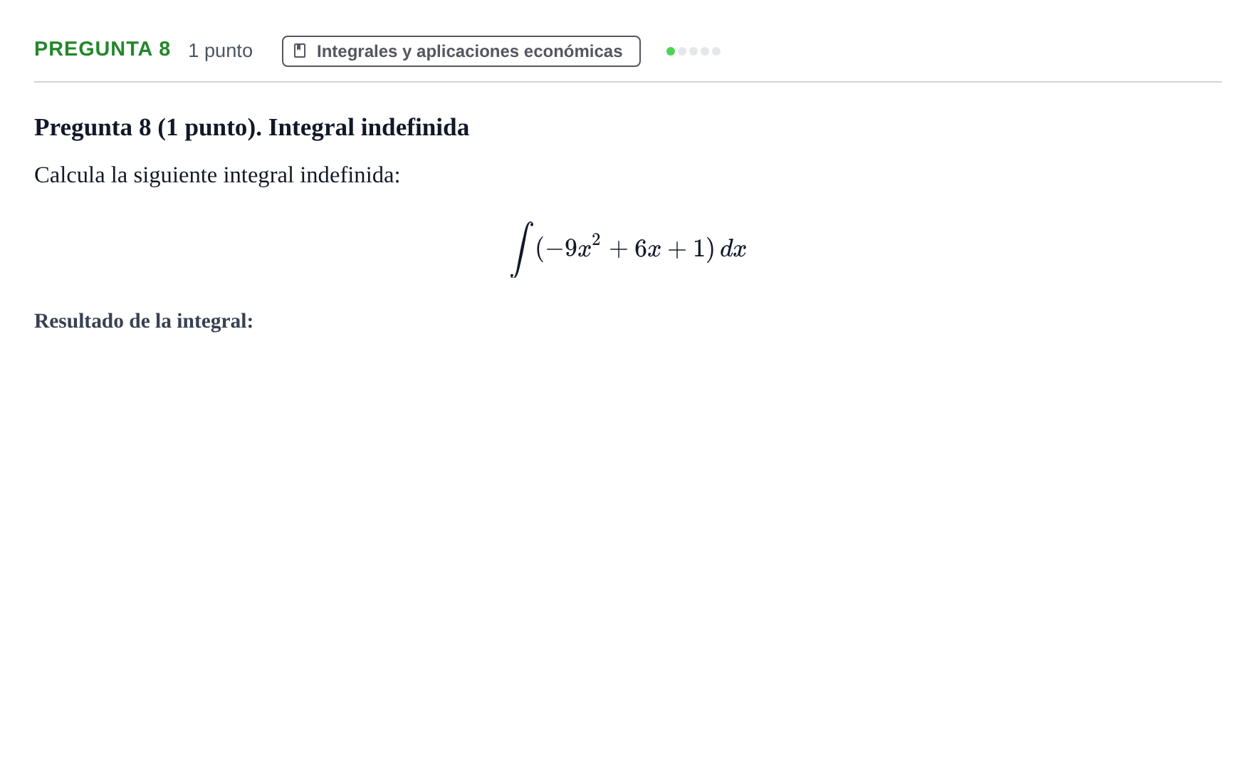 Enunciado: Pregunta 8 · Fundamentos de Matemáticas UOC Juny 2021
