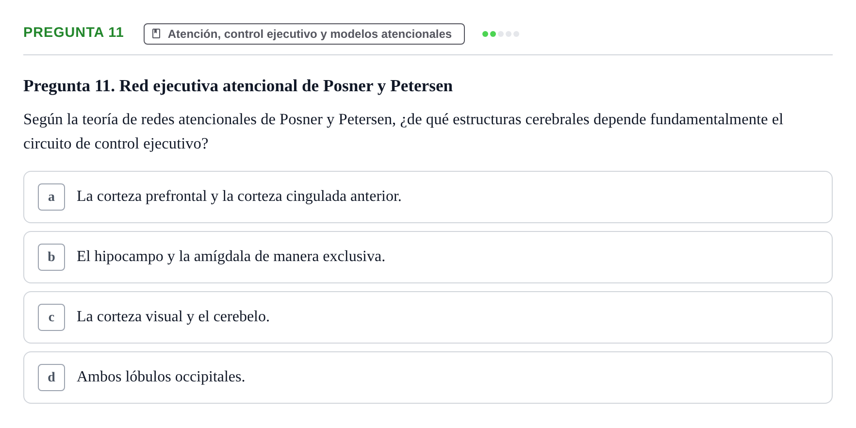 Enunciado: Pregunta 11