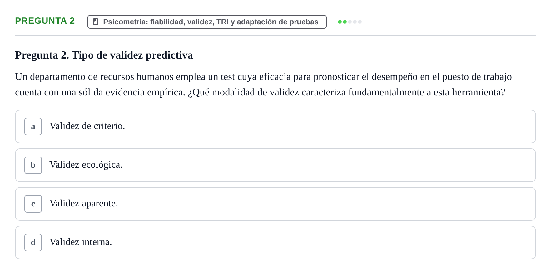 Enunciado: Pregunta 2