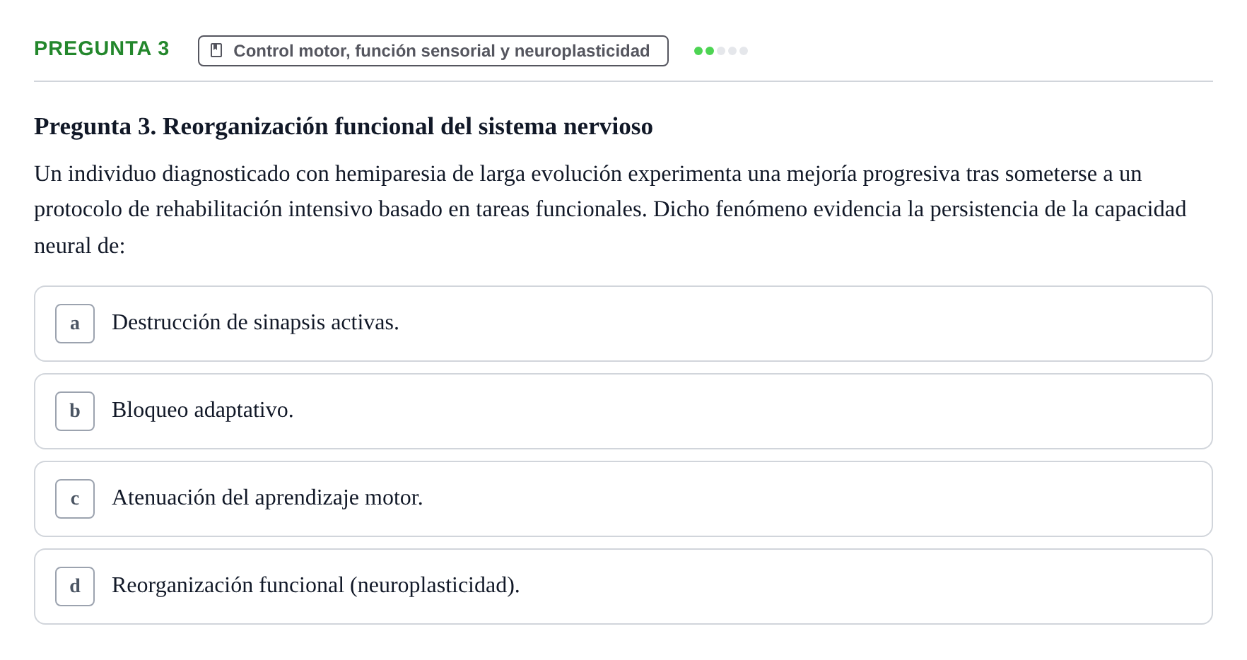 Enunciado: Pregunta 3