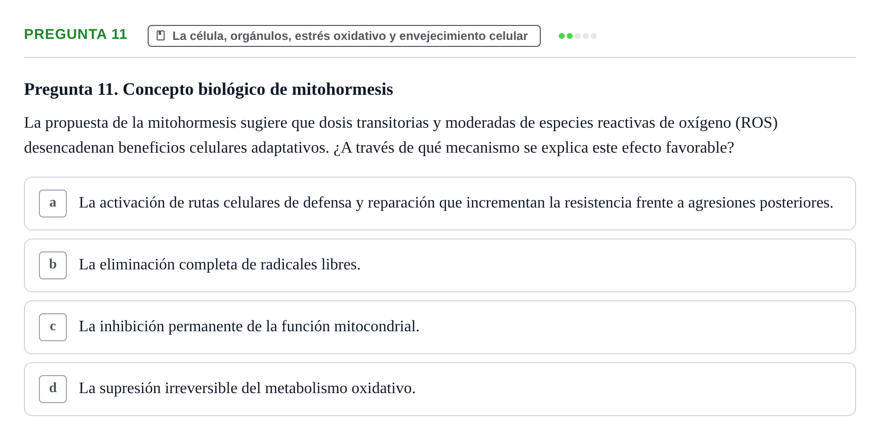 Enunciado: Pregunta 11