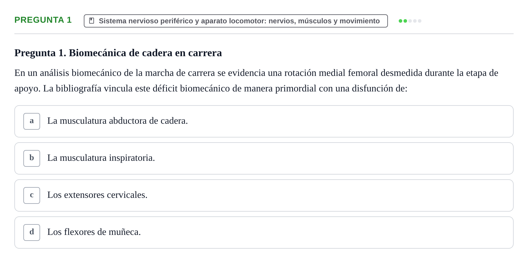 Enunciado: Pregunta 1
