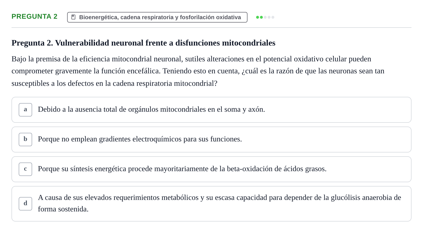 Enunciado: Pregunta 2