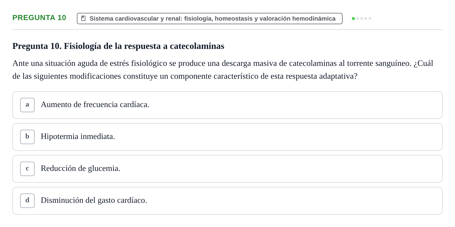 Enunciado: Pregunta 10
