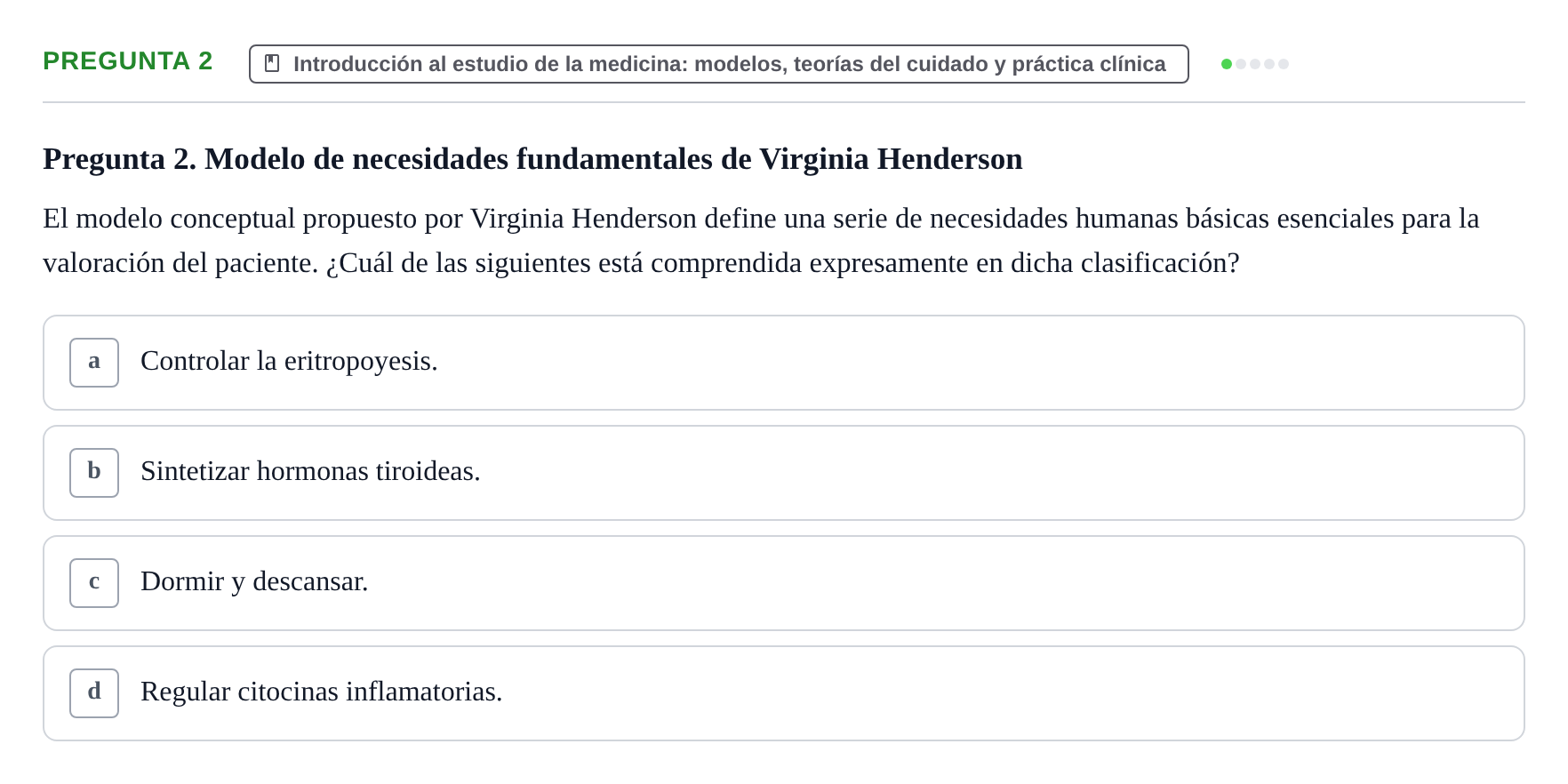 Enunciado: Pregunta 2