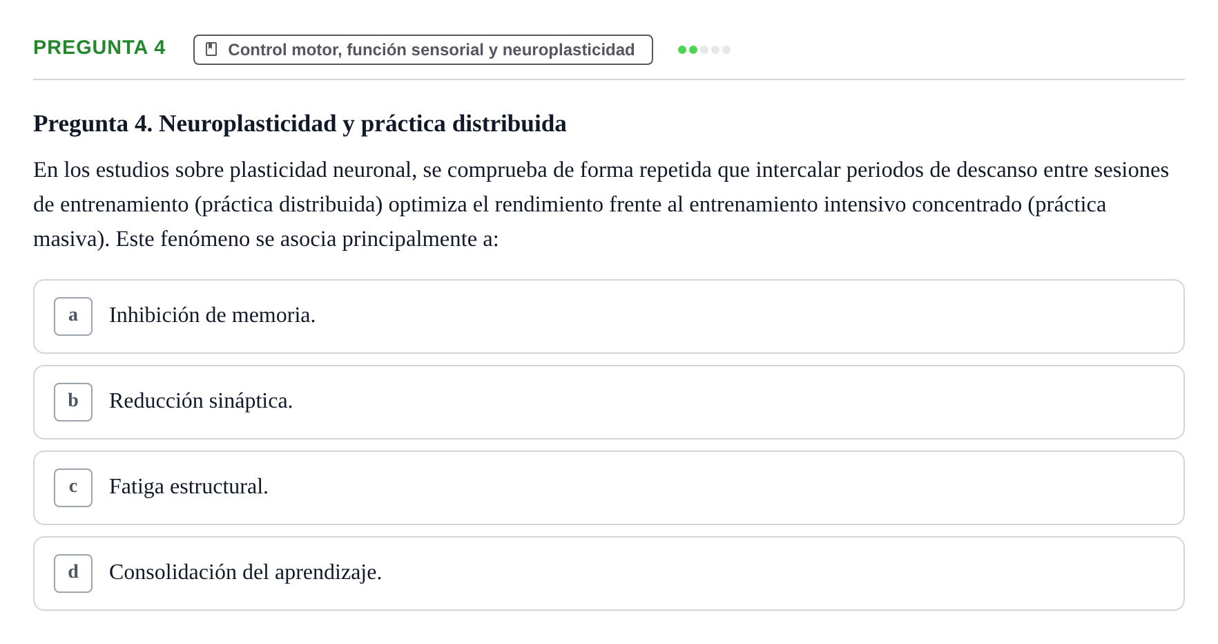 Enunciado: Pregunta 4