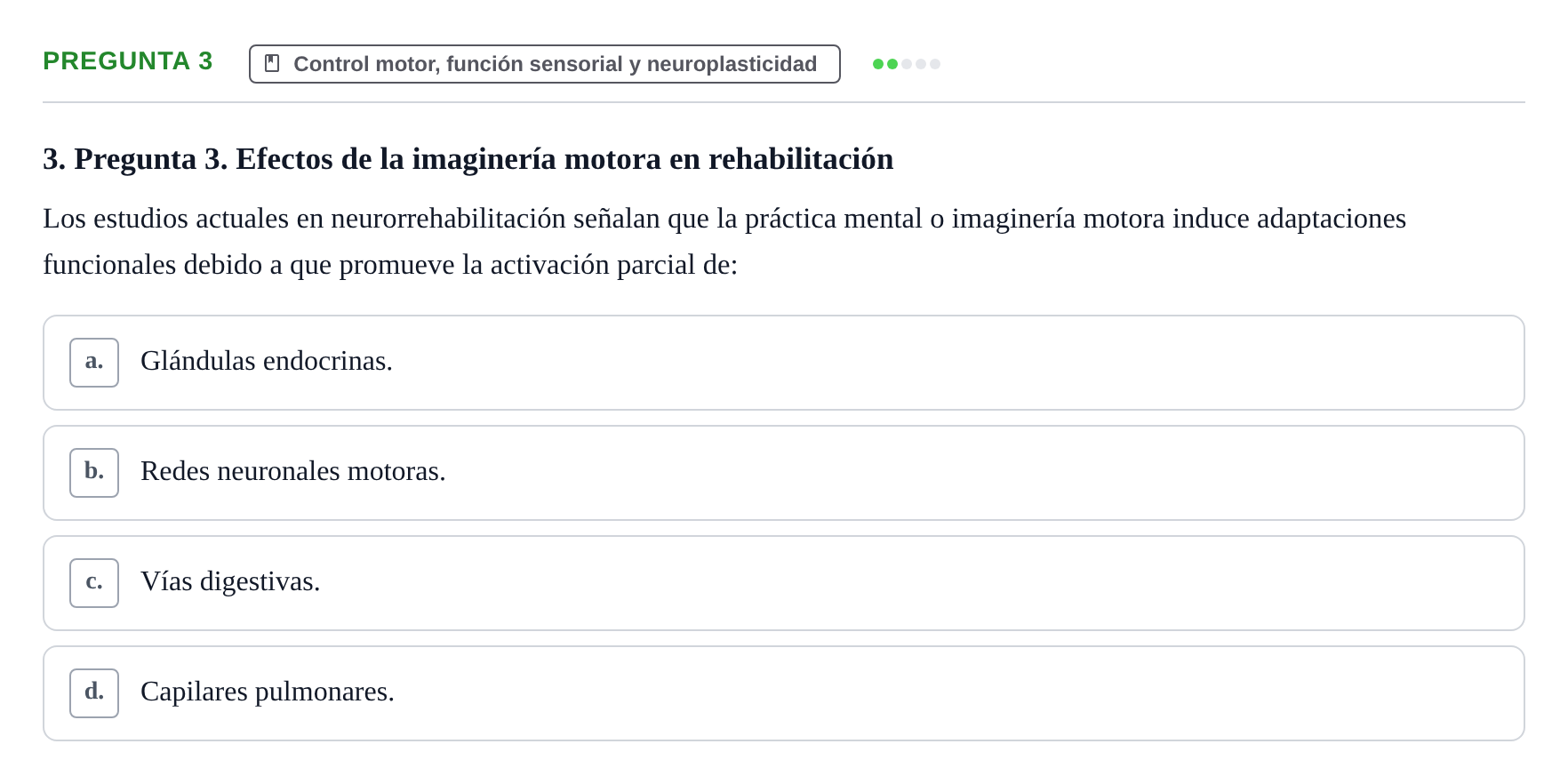 Enunciado: Pregunta 3