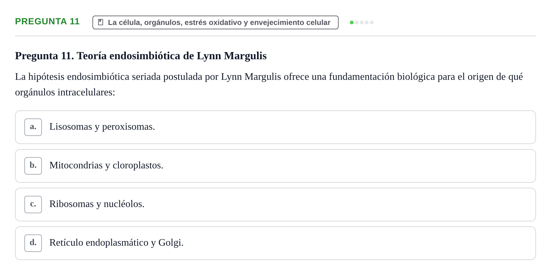 Enunciado: Pregunta 11