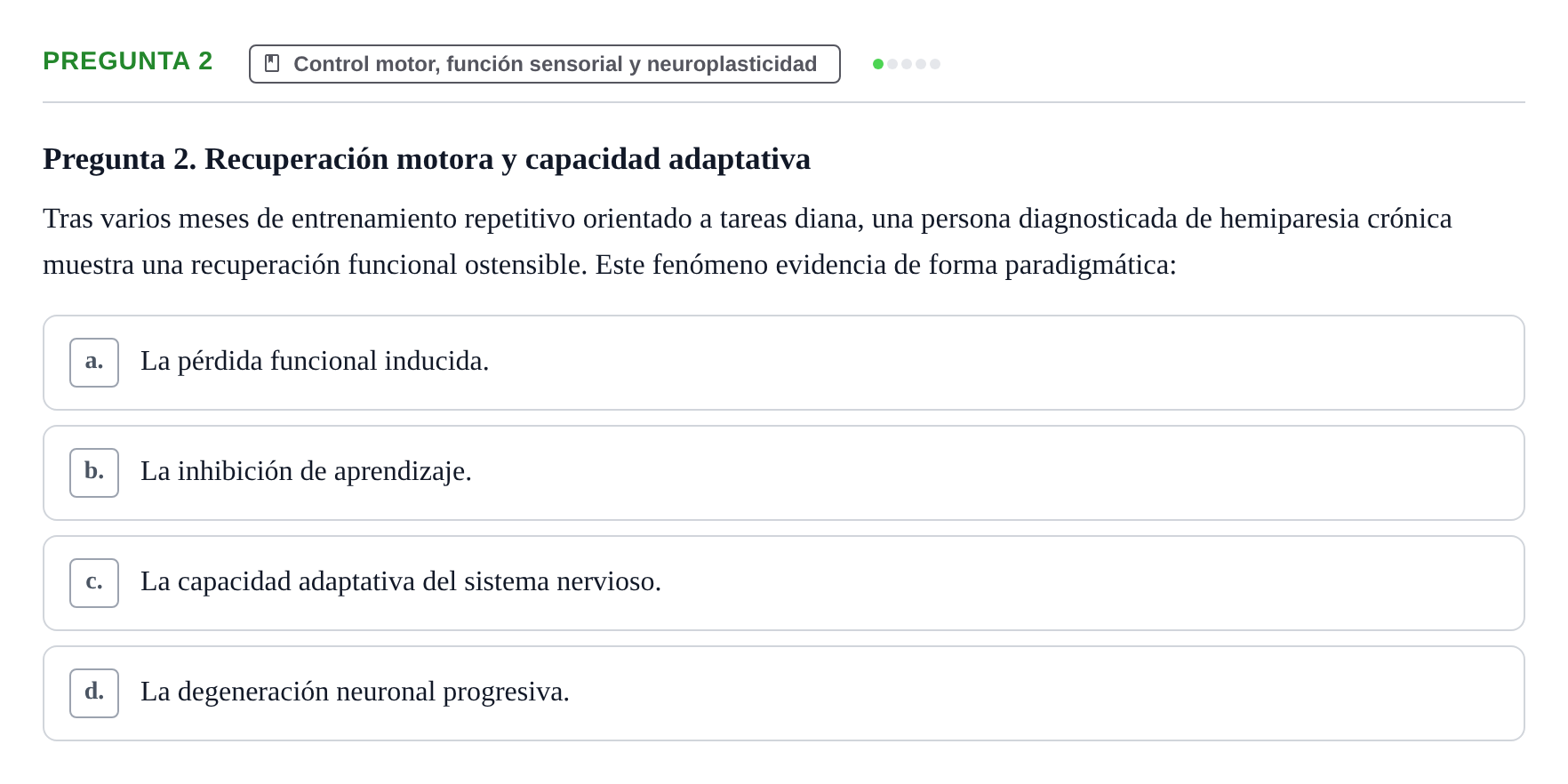 Enunciado: Pregunta 2