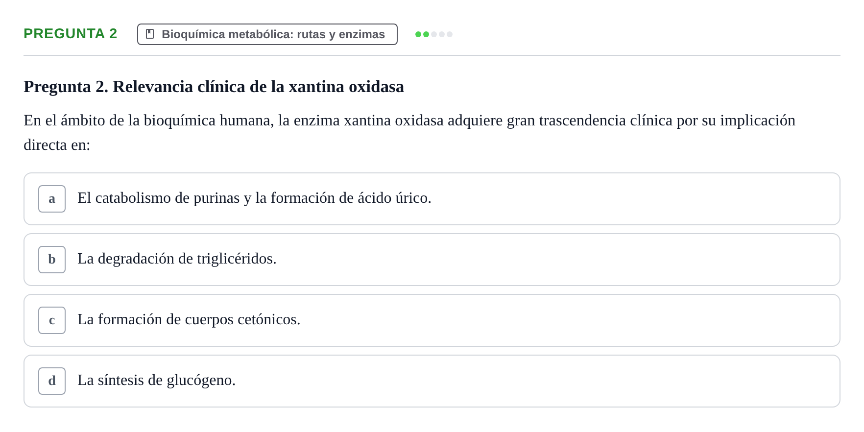 Enunciado: Pregunta 2