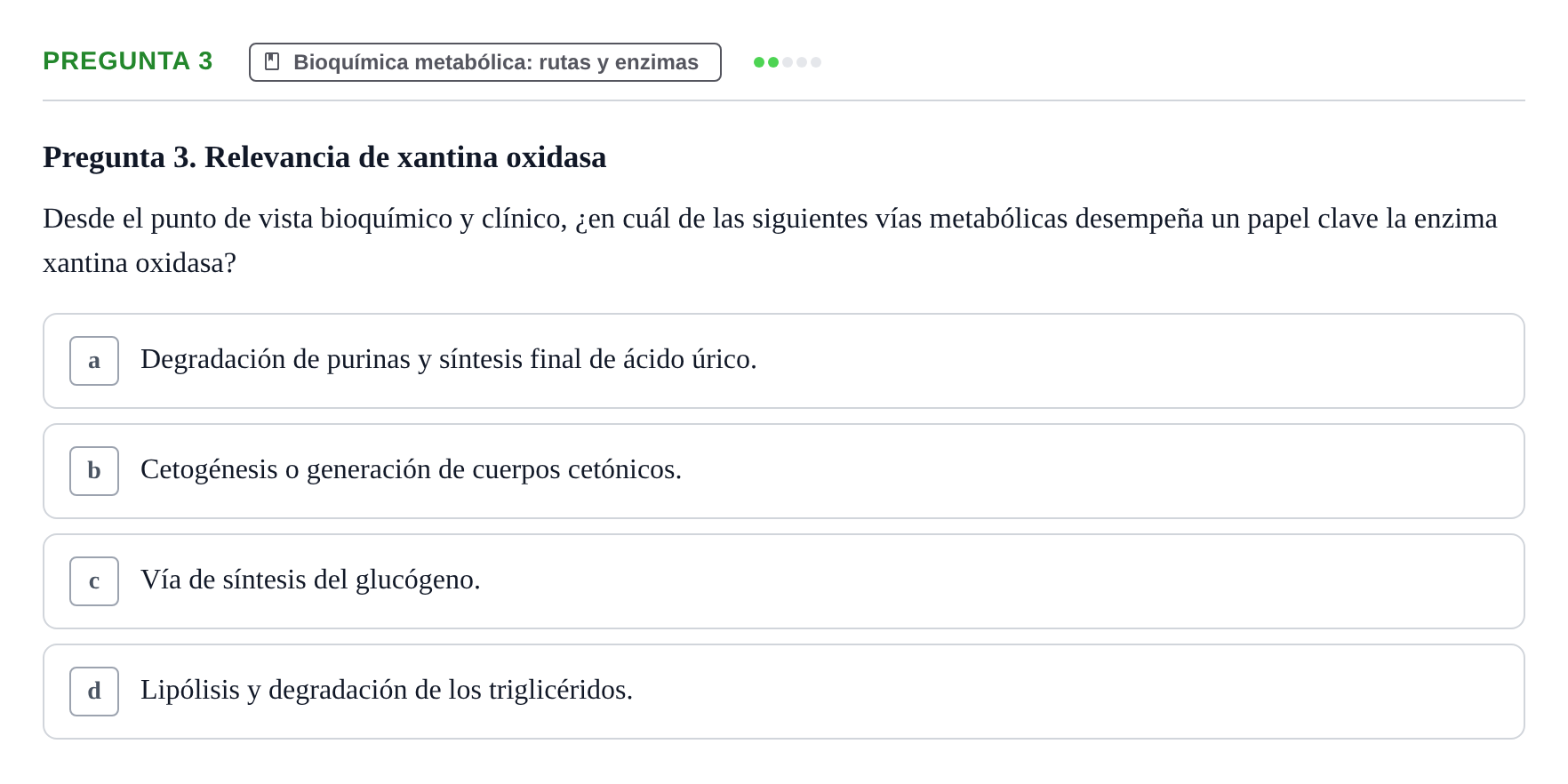 Enunciado: Pregunta 3