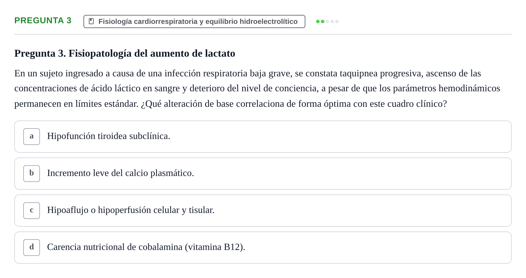 Enunciado: Pregunta 3