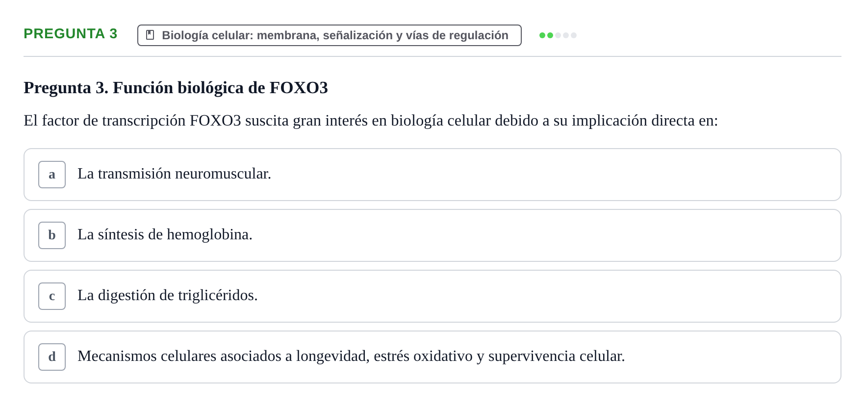 Enunciado: Pregunta 3