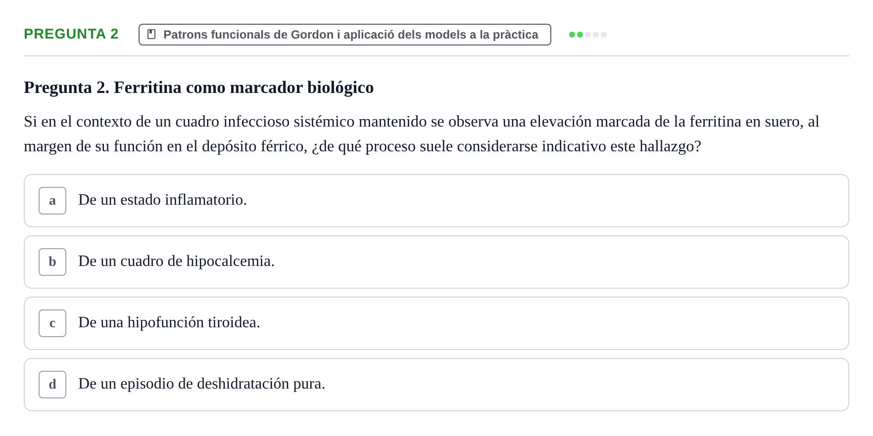 Enunciado: Pregunta 2