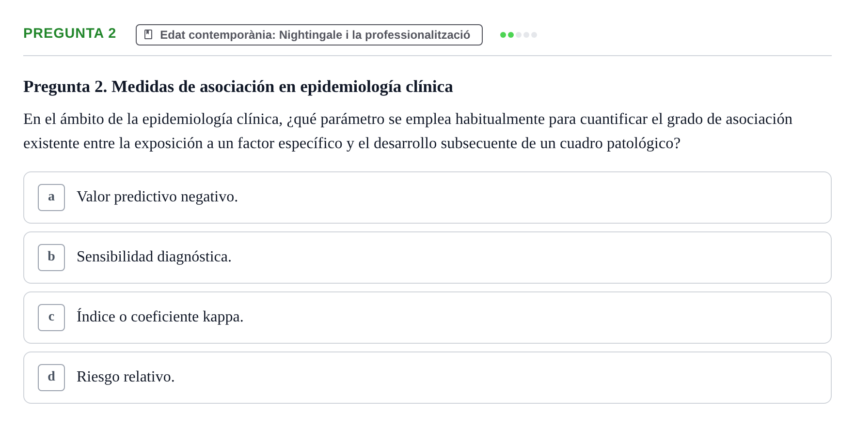 Enunciado: Pregunta 2