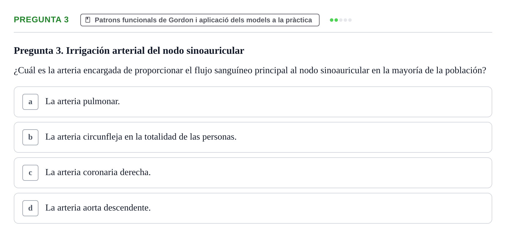 Enunciado: Pregunta 3