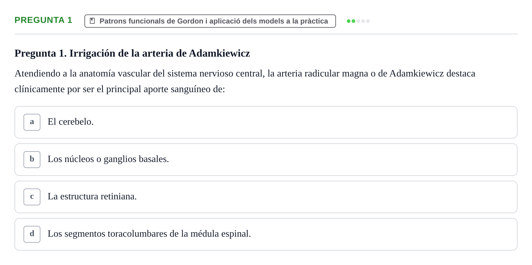Enunciado: Pregunta 1
