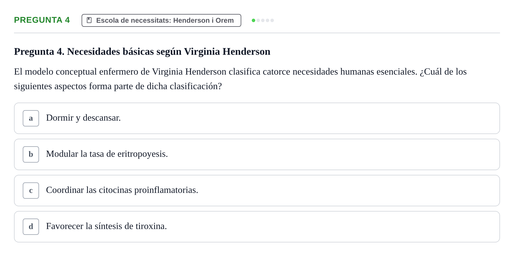 Enunciado: Pregunta 4