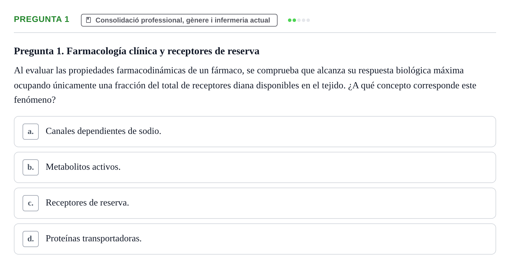 Enunciado: Pregunta 1