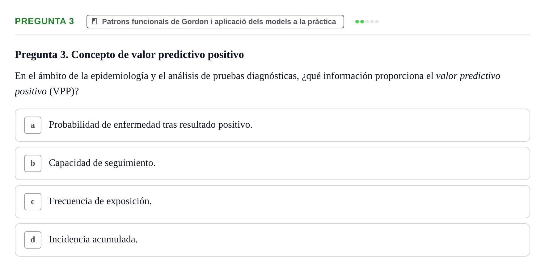 Enunciado: Pregunta 3