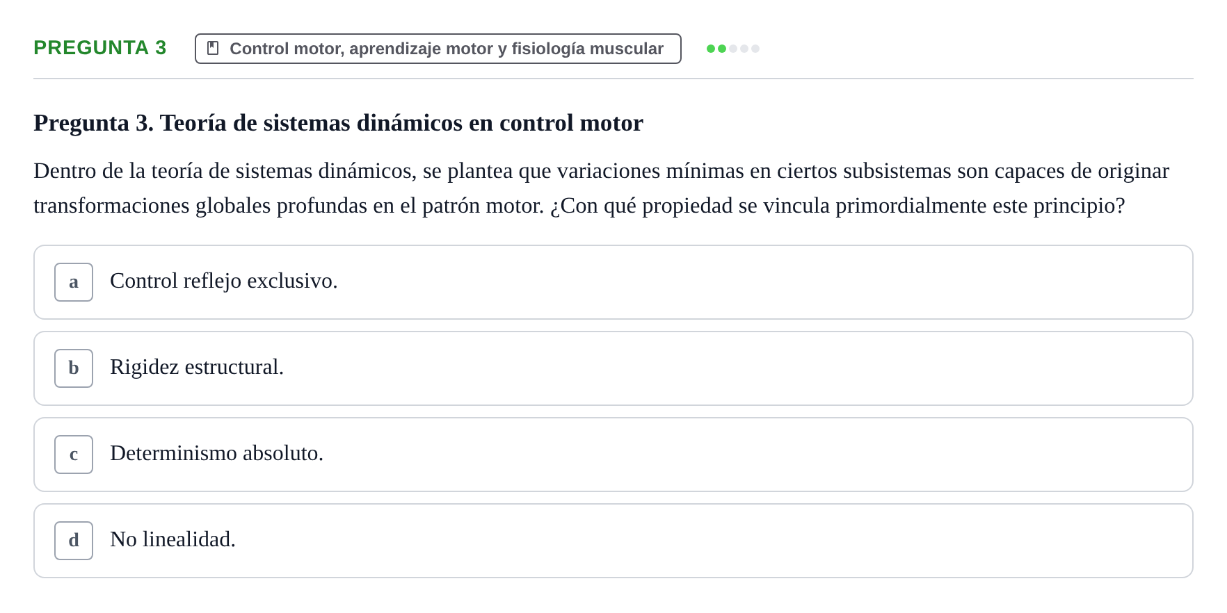 Enunciado: Pregunta 3
