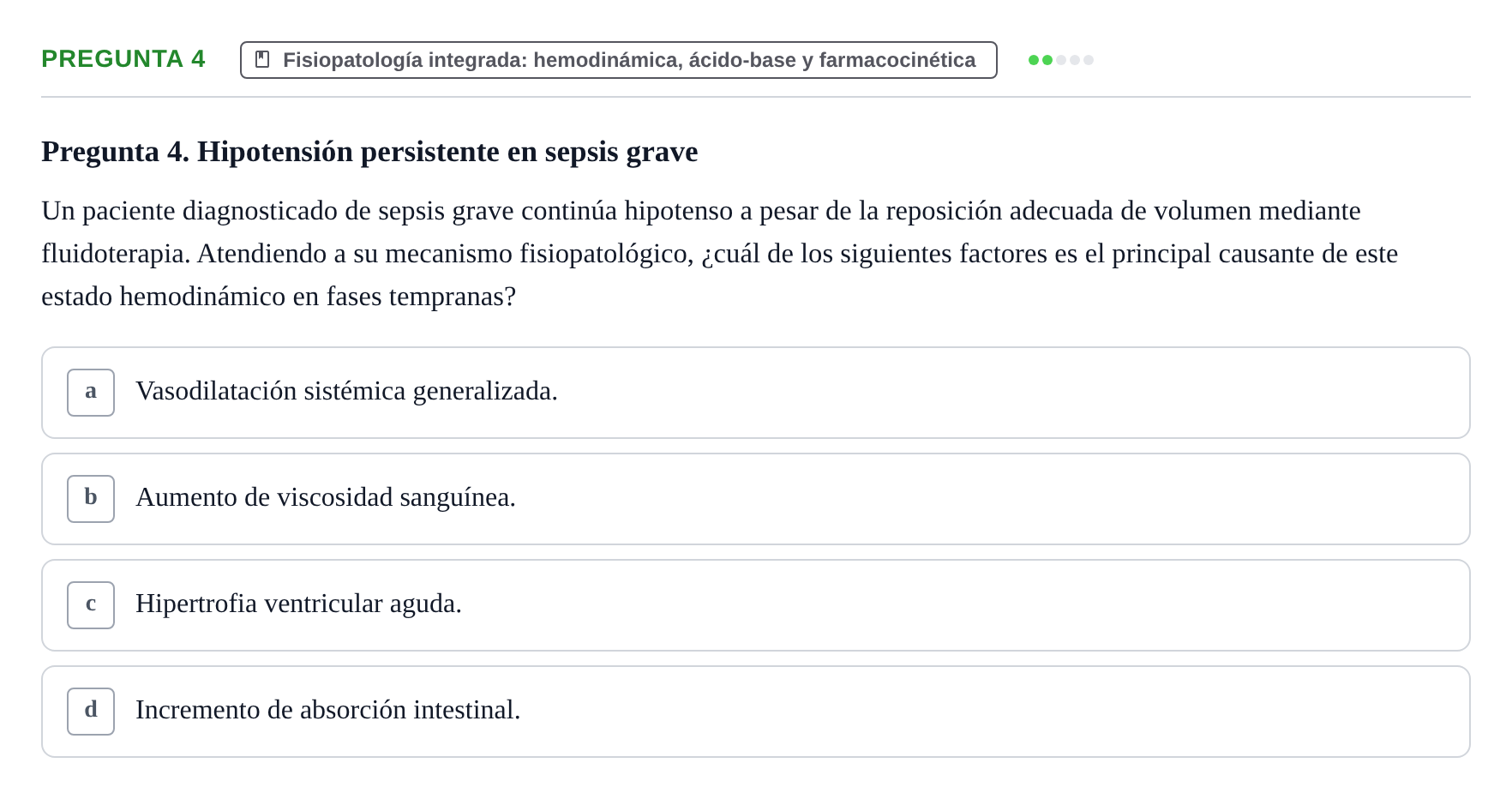 Enunciado: Pregunta 4