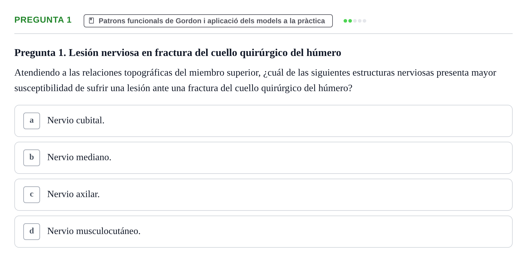 Enunciado: Pregunta 1