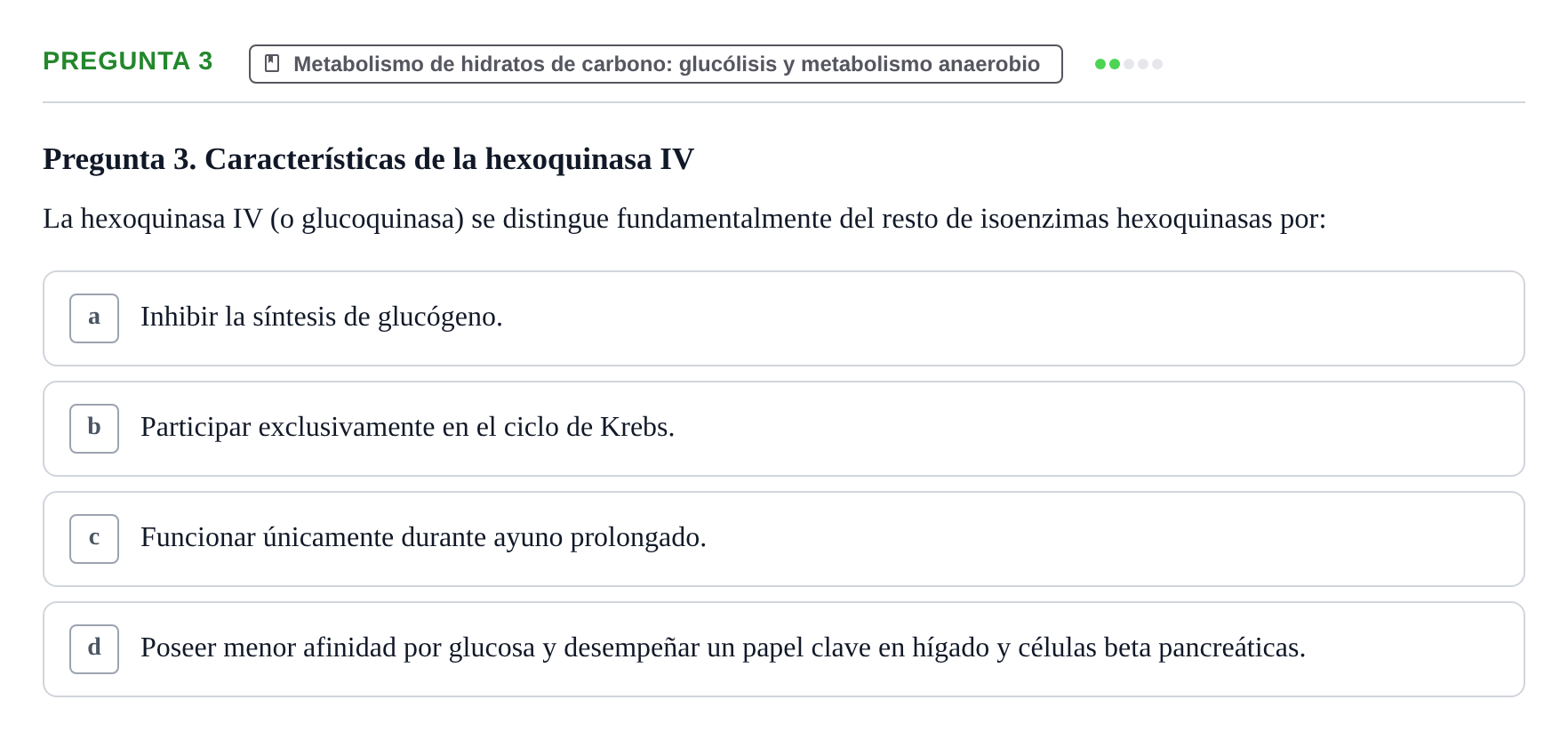 Enunciado: Pregunta 3