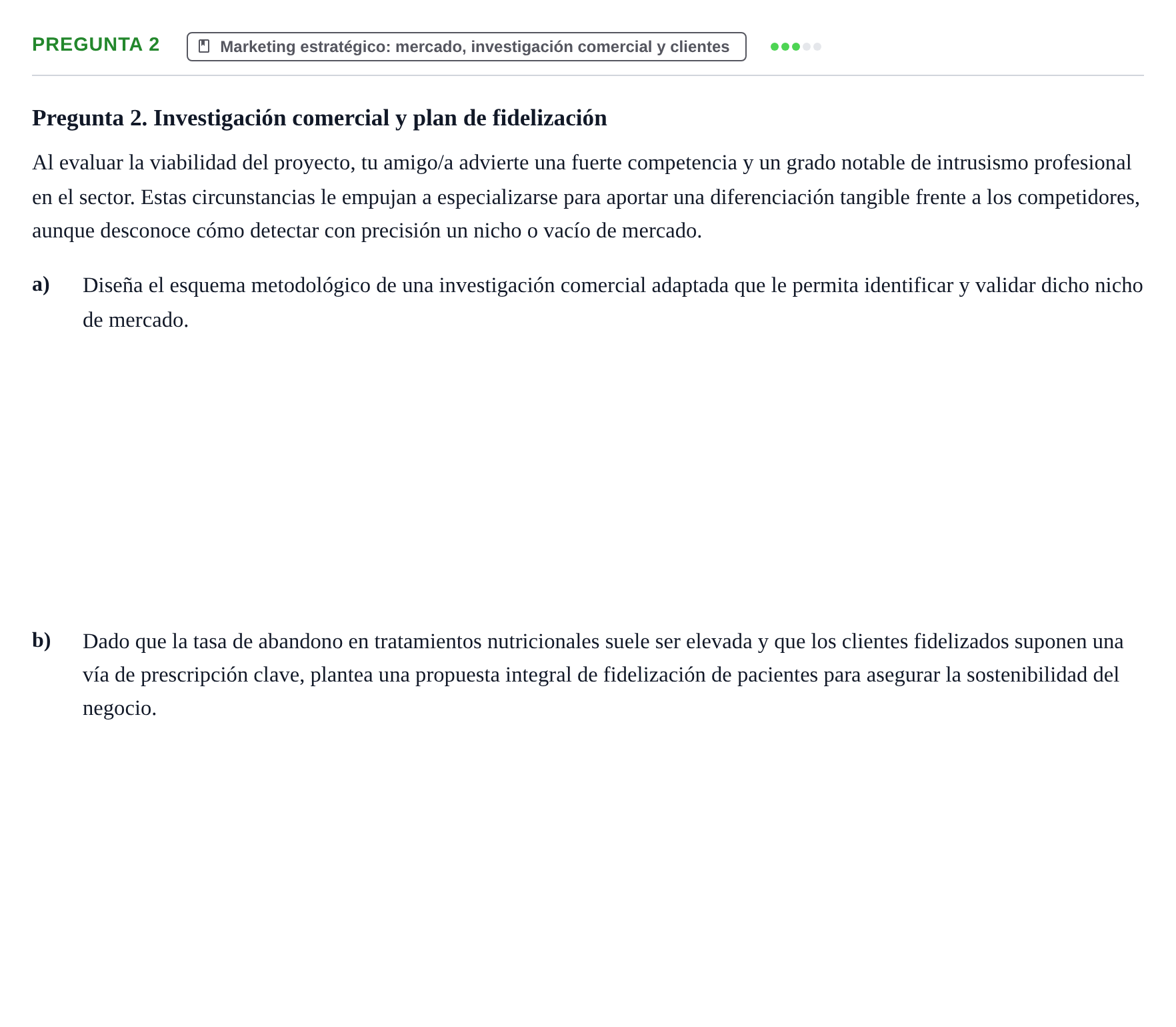 Enunciado: Pregunta 2 · Introducción a la Empresa UOC 2024