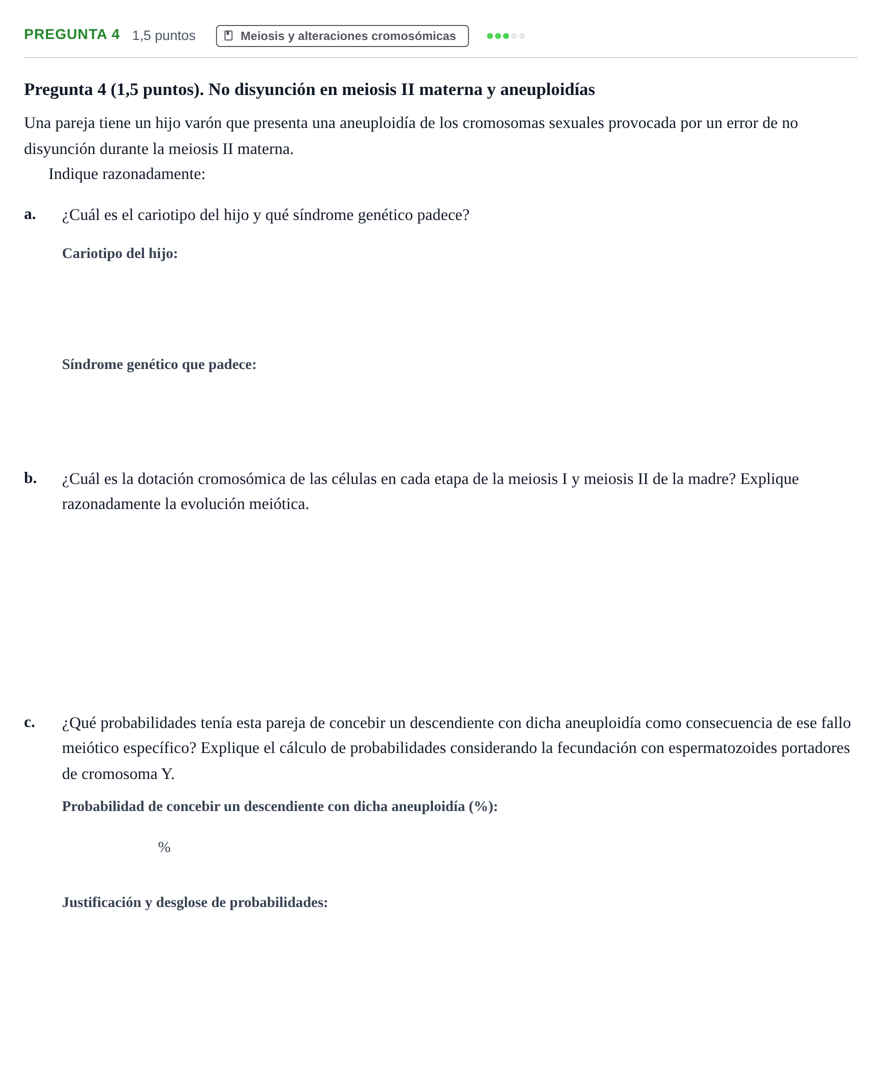 Enunciado: Pregunta 4 · Psicobiologia I UOC 2023