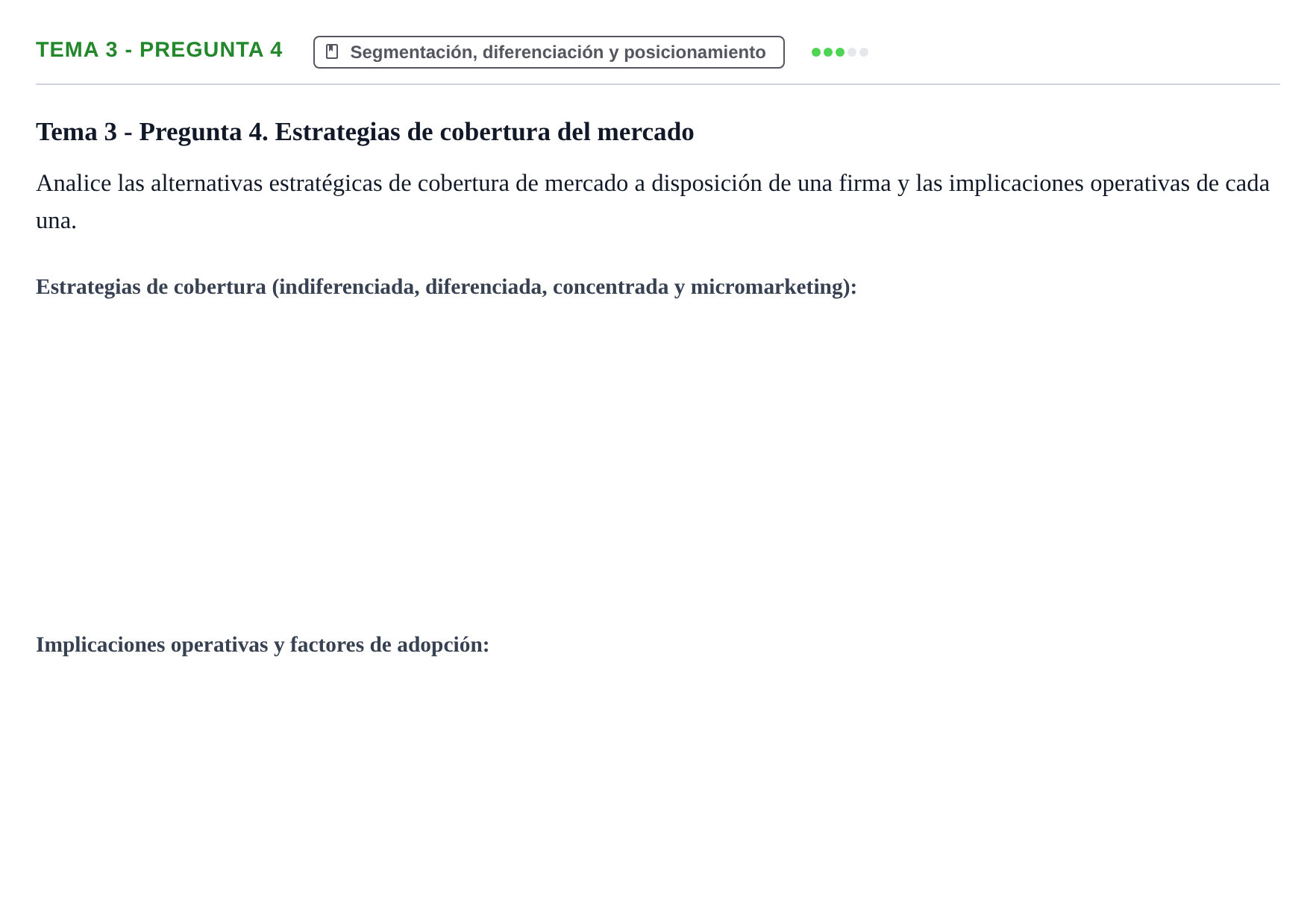 Enunciado: Tema 3 - Pregunta 4