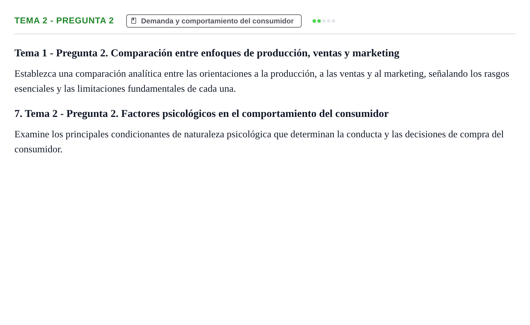 Enunciado: Tema 2 - Pregunta 2