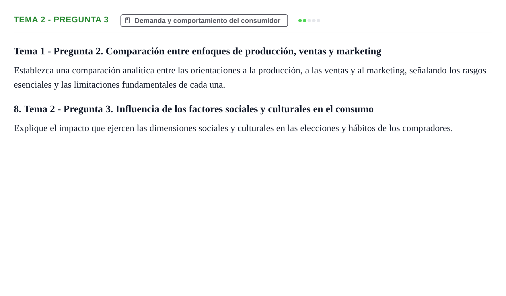 Enunciado: Tema 2 - Pregunta 3