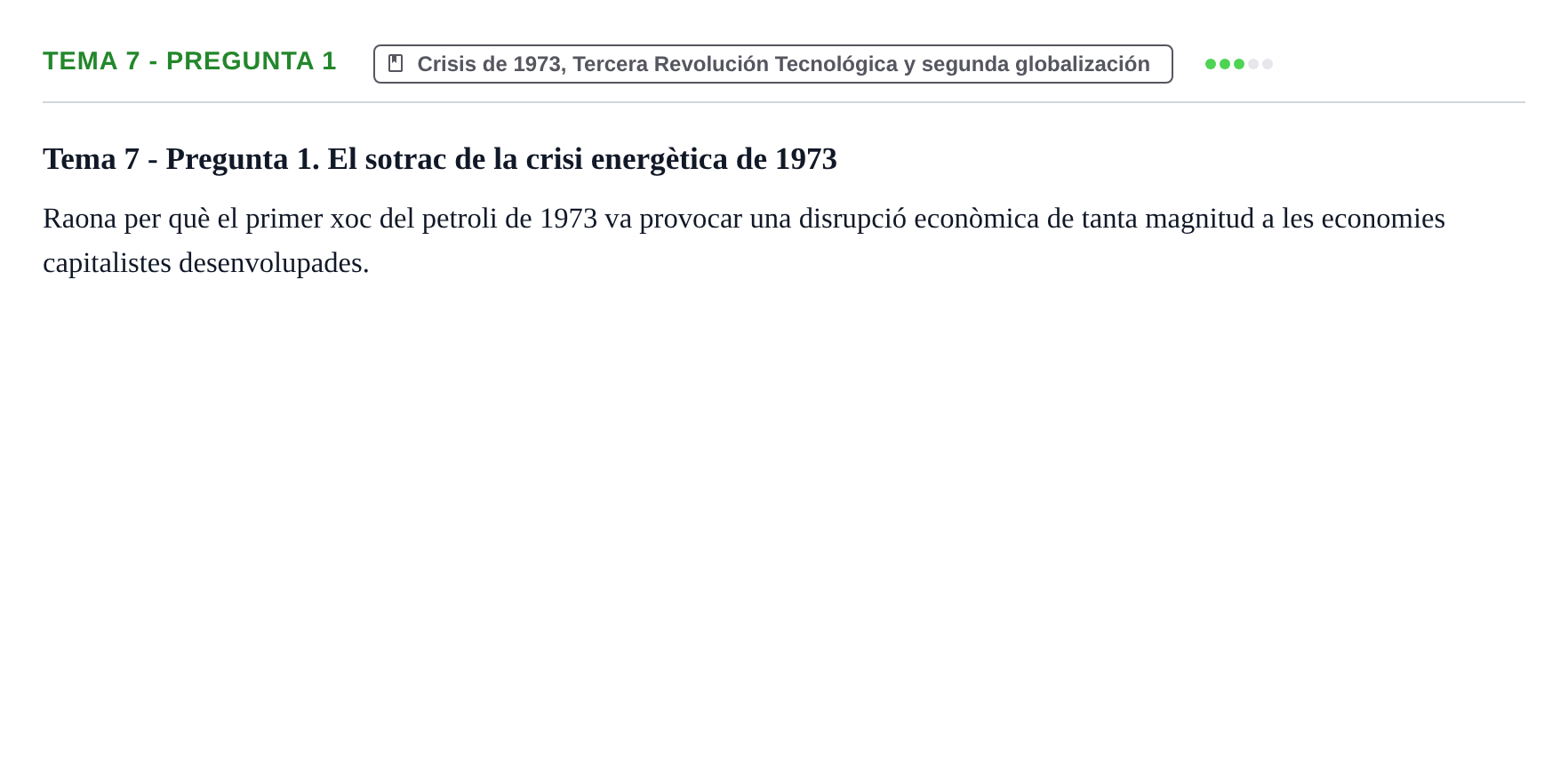 Enunciado: Tema 7 - Pregunta 1