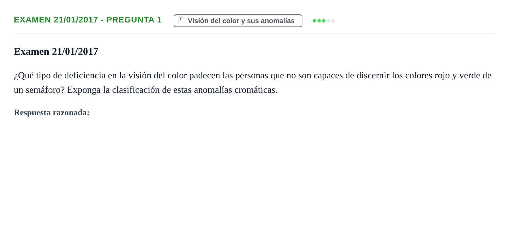 Enunciado: Ejercicio Examen 21/01/2017 - Pregunta 1 · Psicología de la Percepción y la Emoción UOC 2017